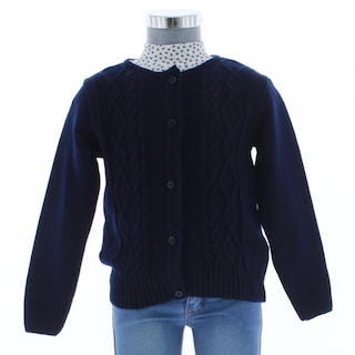 Foto 1 | Foto 1 | Suéter Para Niña Chicos Olé 3103 Azul Marino Elegante
