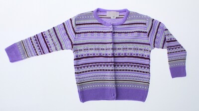 Foto 3 | Foto 3 | Suéter Para Niña Chicos Olé 3102 Morado