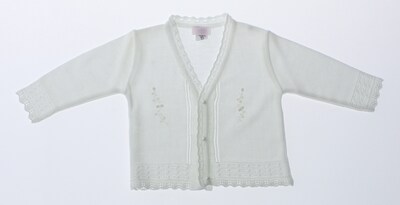 Foto 5 | Foto 5 | Suéter Para Niña Chicos Olé 3050 Blanco Perla Elegante