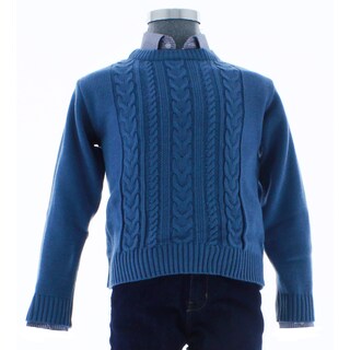 Foto 2 | Foto 2 | Suéter Para Niño Chicos Olé 2695 Azul Elegante