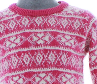 Foto 5 | Foto 5 | Suéter Para Niña Chicos Olé 3084 Rosa Casual Para Invierno