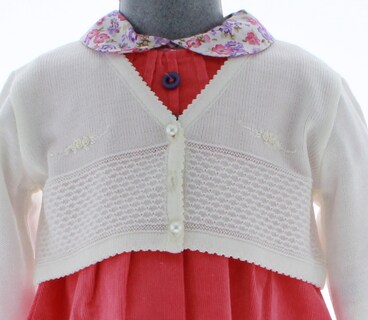 Foto 3 | Foto 3 | Suéter Tipo Bolero Para Niña Chicos Olé 3072 Blanco Elegante