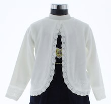 Suéter Para Niña Chicos Olé 3121 Blanco Elegante