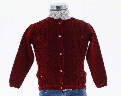 Foto 1 | Foto 1 | Suéter Para Niña Chicos Olé 3129 Rojo Elegante