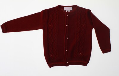 Foto 3 | Foto 3 | Suéter Para Niña Chicos Olé 3129 Rojo Elegante