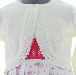 Foto 4 | Foto 4 | Suéter Para Niña Chicos Olé 3037 Blanco Elegante