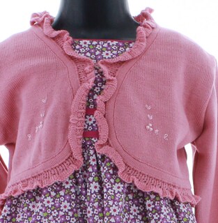 Foto 3 | Foto 3 | Suéter Para Niña Chicos Olé 3092 Rosa Elegante