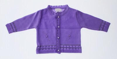 Foto 3 | Foto 3 | Suéter Para Niña Chicos Olé 3046 Morado Elegante