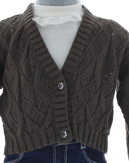 Foto 4 | Foto 4 | Suéter Para Niña Chicos Olé 3117 Cafe Elegante