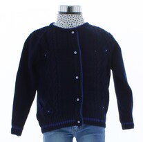 Suéter Para Niña Chicos Olé 3130 Azul Marino Elegante