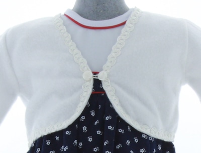 Foto 4 | Foto 4 | Suéter Tipo Bolero Para Niña Chicos Olé 3113 Blanco Elegante