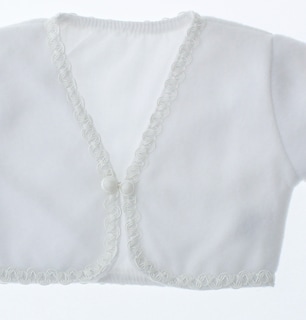 Foto 5 | Foto 5 | Suéter Tipo Bolero Para Niña Chicos Olé 3113 Blanco Elegante