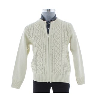 Foto 1 | Foto 1 | Suéter Para Niño Chicos Olé 3719 Blanco Elegante