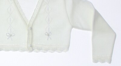 Foto 5 | Foto 5 | Suéter Tipo Bolero Para Niña Chicos Olé 3030 Blanco Elegante