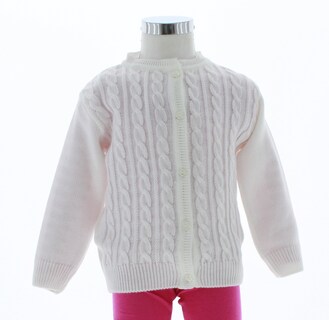 Foto 1 | Foto 1 | Suéter Para Niña Chicos Olé 3068 Blanco Elegante Tejido