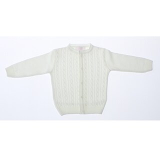 Foto 4 | Foto 4 | Suéter Para Niña Chicos Olé 3068 Blanco Elegante Tejido