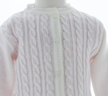 Foto 5 | Foto 5 | Suéter Para Niña Chicos Olé 3068 Blanco Elegante Tejido