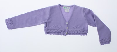 Foto 5 | Foto 5 | Suéter Tipo Bolero Para Niña Chicos Olé 3074 Morado Elegante