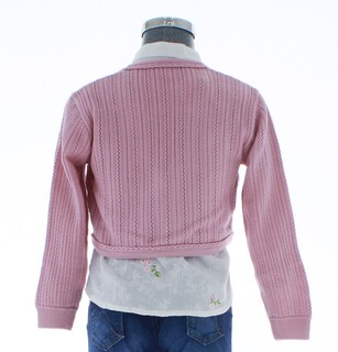 Foto 2 | Foto 2 | Suéter Para Niña Chicos Olé 3114 Rosa Elegante Con Detalle