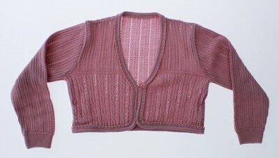 Foto 3 | Foto 3 | Suéter Para Niña Chicos Olé 3114 Rosa Elegante Con Detalle