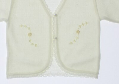 Foto 5 | Foto 5 | Suéter Para Niña Chicos Olé 3067 Blanco Elegante Perla