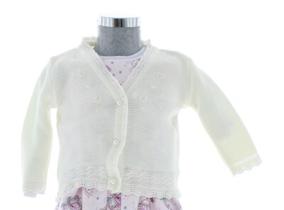 Foto 1 | Foto 1 | Suéter Para Niña Chicos Olé 3045 Marfil Blanco Elegante
