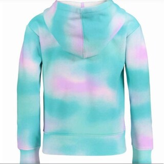 Foto 4 | Foto 4 | Sudadera Calvin Klein Zipper Hoodie Celeste para Niña