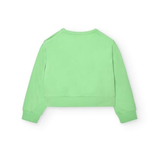 Foto 4 | Foto 4 | Sudadera de Felpa Boboli Verde para Niña