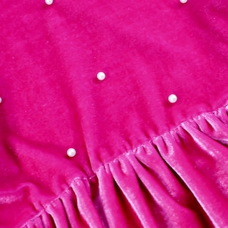 Foto 6 | Foto 6 | Sudadera De Olanes Con Perlas En Terciopelo Para Niña