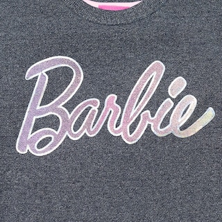 Foto 2 | Foto 2 | Sudadera Con Lentejuela En Mangas Y Malla, Estampado De Barbie