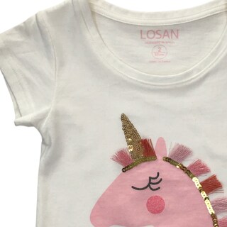 Foto 2 | Foto 2 | Playera Unicornio Losan Be Magical Para Niña