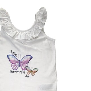 Foto 2 | Foto 2 | Playera Mariposa Losan Hello! Butterfly Day para Niña