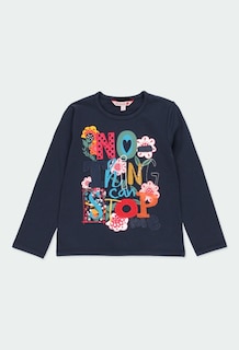 Foto 1 | Foto 1 | Playera De Punto Floral Para Niña Boboli