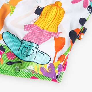 Foto 3 | Foto 3 | Playera Boboli Blanca para Niña