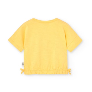 Foto 2 | Foto 2 | Playera Boboli Amarilla para Niña