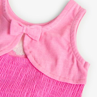 Foto 4 | Foto 4 | Playera Punto Combinado Flour Boboli para Niña