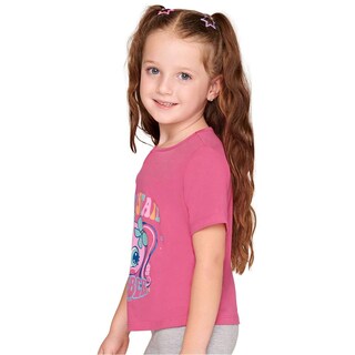Foto 2 | Foto 2 | Playera Distroller Ilusión 17024 Fucsia para Niña