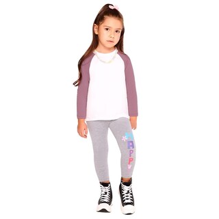 Foto 4 | Foto 4 | Paquete de 2 Playeras Ilusión 19004 para Niña