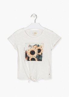 Foto 1 | Foto 1 | Playera Con Estampado De Girasoles Para Niña Losan