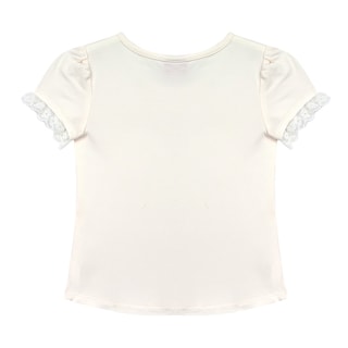 Foto 3 | Foto 3 | Playera Con Cuello Redondo Y Bordado En Lentejuela Para Niña