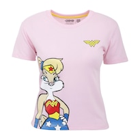 K-swiss Playera Wonder Casual Para Niña, Color Rosa, Talla 6