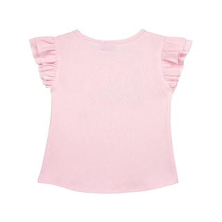Foto 3 | Foto 3 | Playera Con Manga De Olan Estampado De Barbie Para Niña