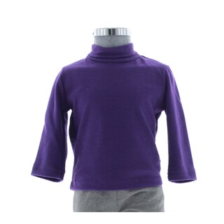 Foto 3 | Foto 3 | Playera Para Niña Chicos Olé 3504 Morado Cuello Alto