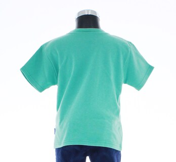Foto 2 | Foto 2 | Playera Para Niña Chicos Olé 3505 Turquesa Manga Corta