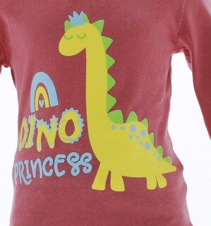 Foto 3 | Foto 3 | Playera Para Niño Chicos Olé 3272 Coral Manga Larga