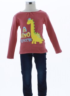 Foto 5 | Foto 5 | Playera Para Niño Chicos Olé 3272 Coral Manga Larga