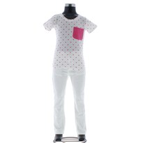 Playera Para Niña Chicos Olé 3972 Rosa Con Corazones