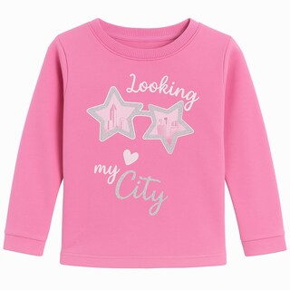 Foto 1 | Foto 1 | Playera Para Niña Chicos Olé 3523 Rosa Manga Larga