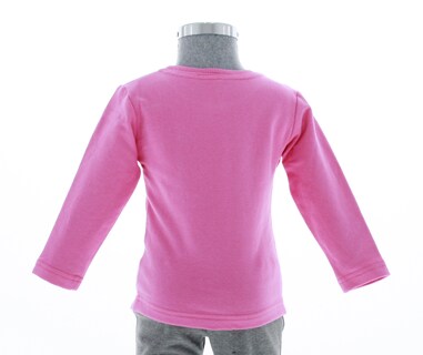 Foto 2 | Foto 2 | Playera Para Niña Chicos Olé 3523 Rosa Manga Larga
