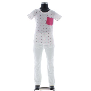 Foto 1 | Foto 1 | Playera Para Niña Chicos Olé 3972 Rosa Con Corazones